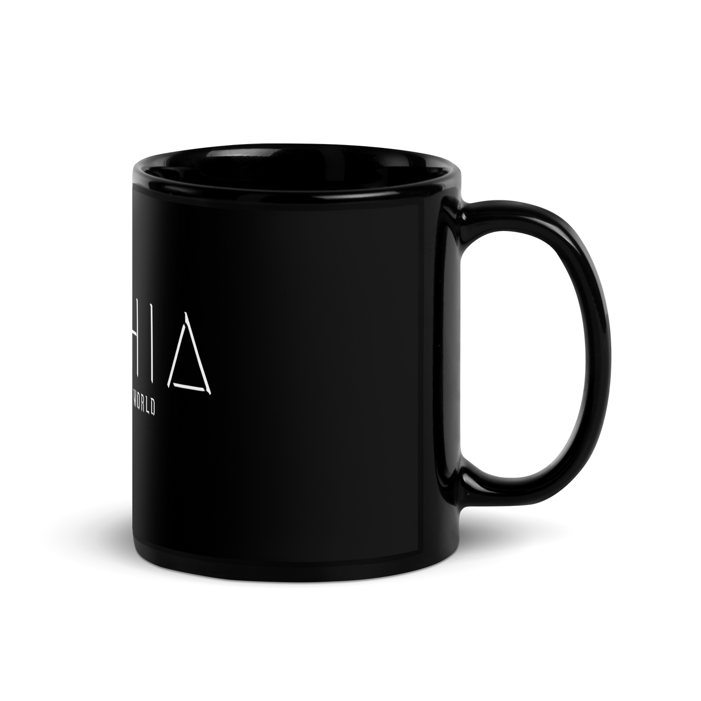 Black Glossy Mug