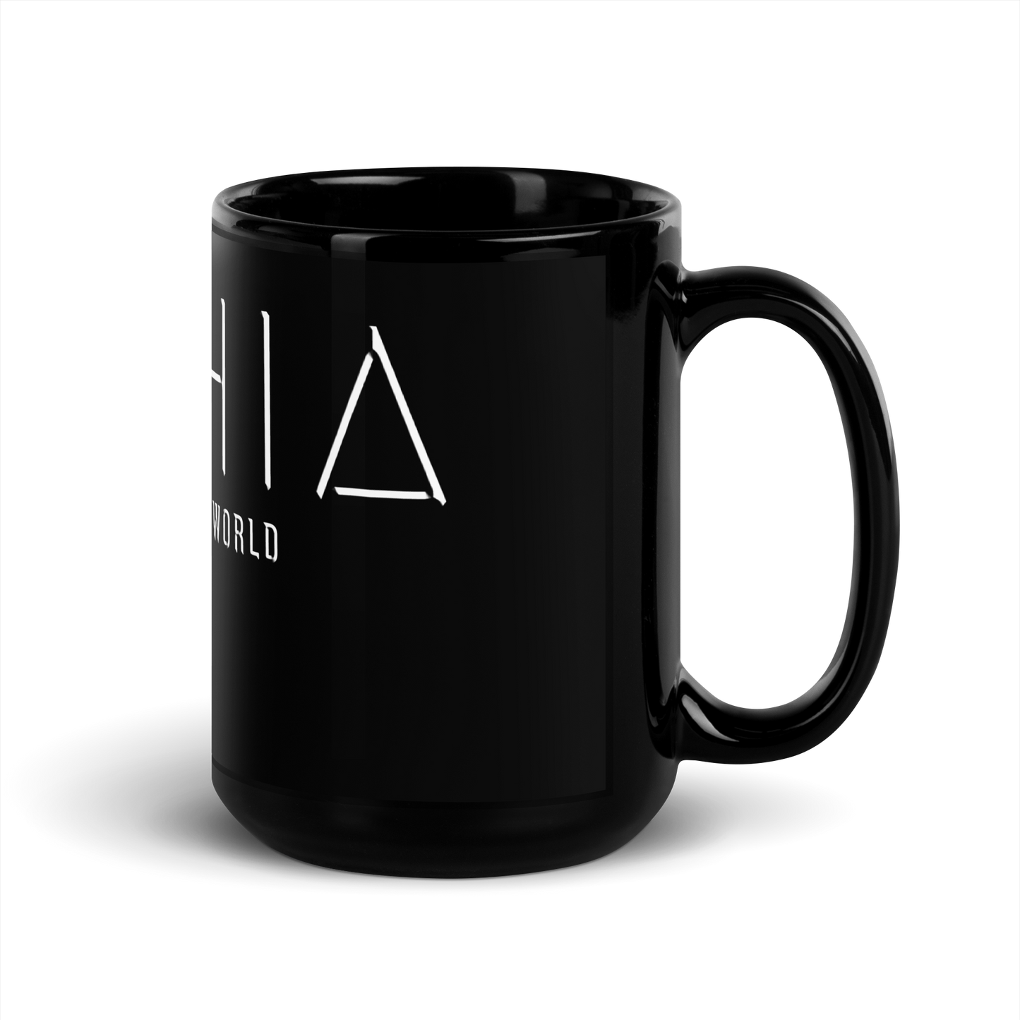 Black Glossy Mug